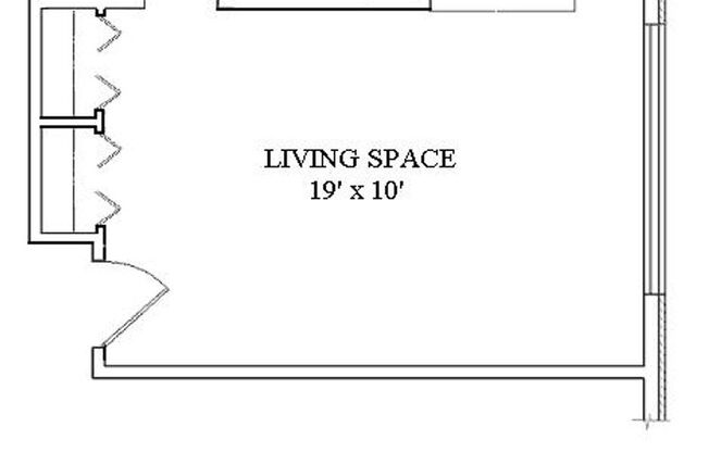 Studio, 1 bath, 356 sqft, $1,300, Unit 410