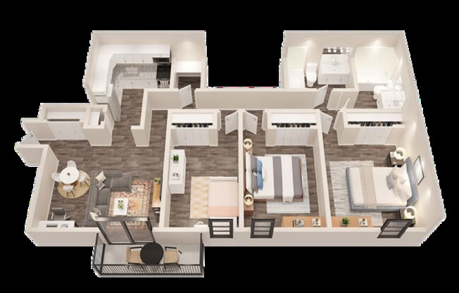 3 beds, 2 baths, 1,122 sqft, $1,850