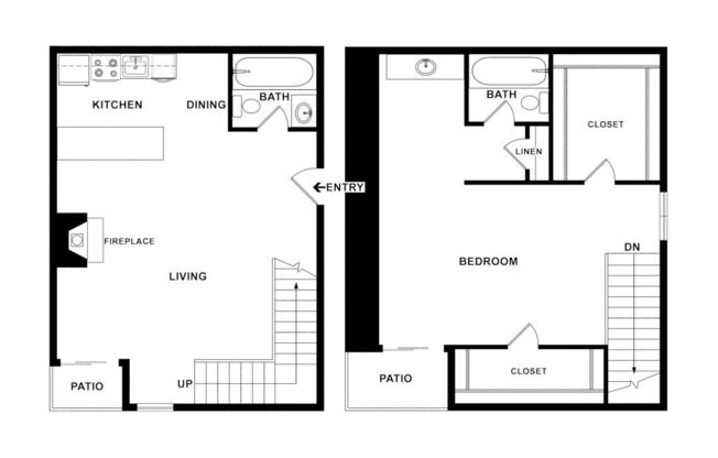 1 bed, 1 bath, 915 sqft, $1,148
