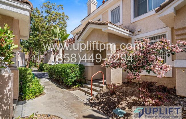 2-BEDROOM / 2-BATHROOM TOWN HOME W/ 2-CAR GARAGE - MIRA MESA