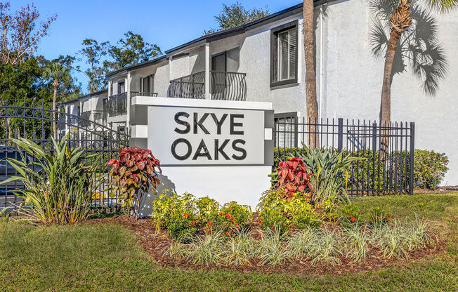 Skye Oaks Sign