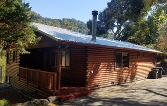Serene Log Cabin Living in the Sunol Valley Hills