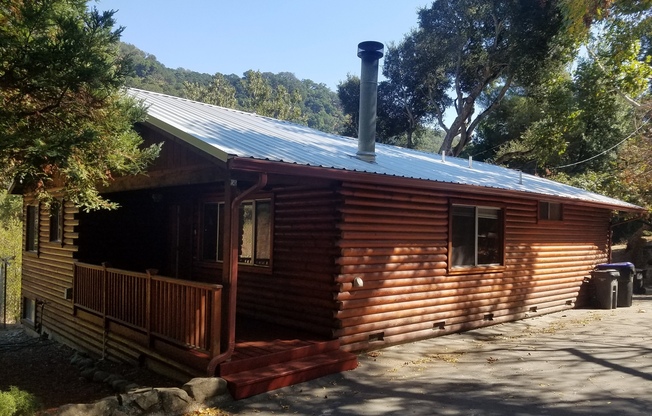 Serene Log Cabin Living in the Sunol Valley Hills