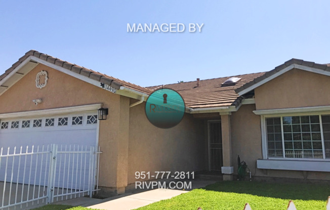 3 Bed 2 Bath Home In Moreno Valley Available NOW!
