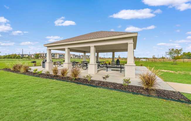 Covered Picnic Pavilion at Mission at Baytown, Baytown Texas