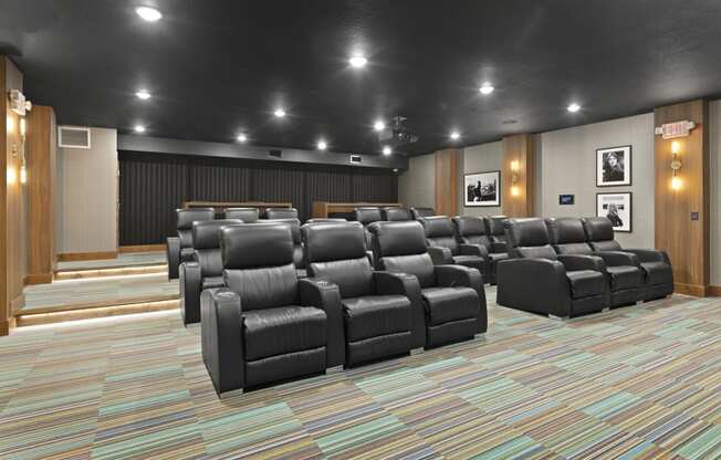 Nuvelo at Parkside Apartments Theater Room