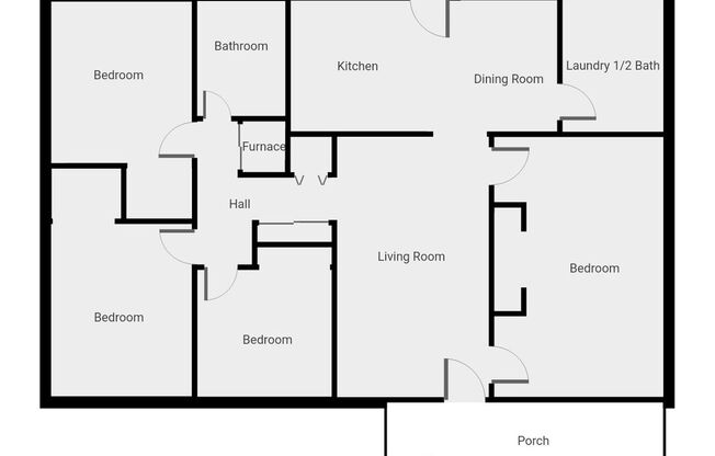 4 beds, 1.5 baths, 1,276 sqft, $1,250, Unit 1533