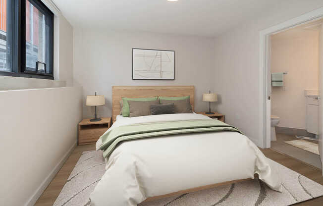 Bedroom with Hard Surface Flooring