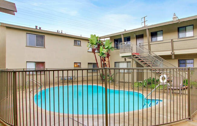 First swimming pool