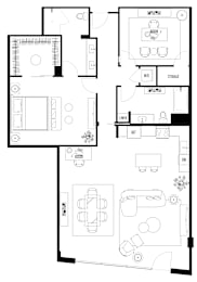 2 beds, 2 baths, 1,561 sqft, $5,873