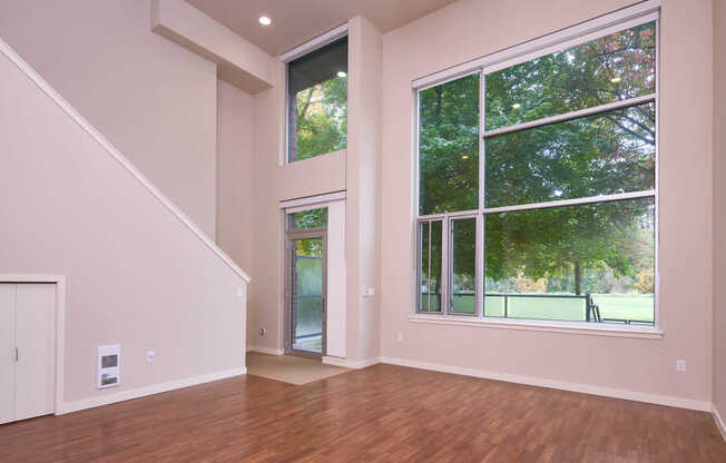 Living Room with Hard Surface Flooring