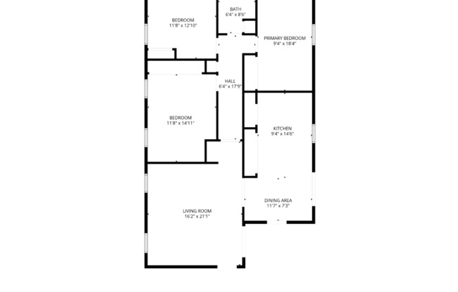 3 beds, 1 bath, 1,225 sqft, $1,450, Unit G-3