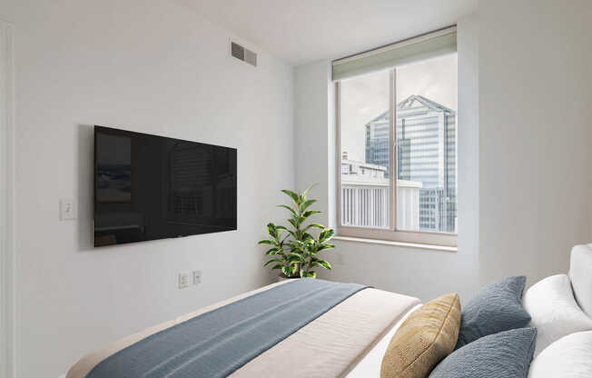 Bedroom with Hard Surface Flooring