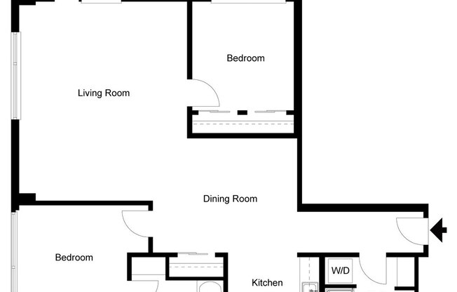 2 beds, 2 baths, 1,185 sqft, $2,358