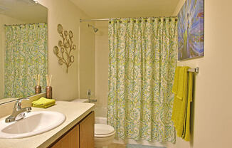Bathroom at Portsmouth Apartments, Novi