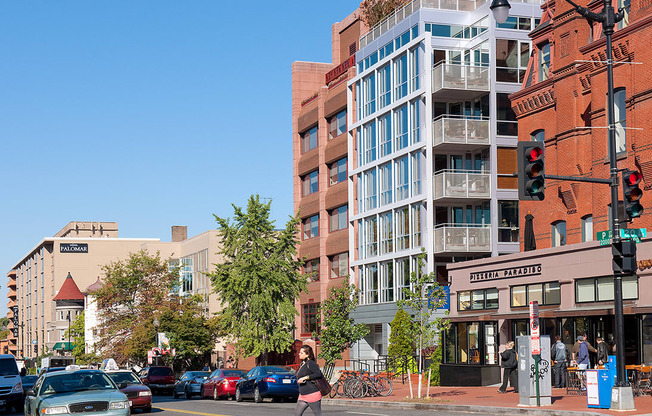 Nearby shopping and dining in Dupont Circle  at August, Washington