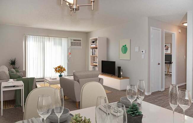 Living Area With TV at Prosper West, Waite Park, 56387