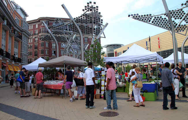 cheights farmers market at Fairmont Apartments, Washington, 20009