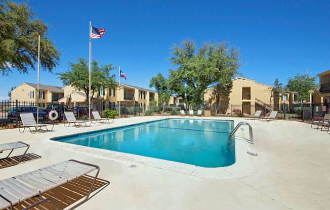 Avalon Springs Pool Odessa Texas Apartments