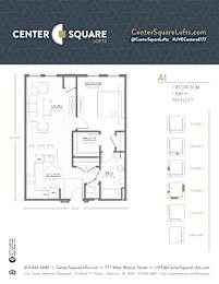 1 bed, 1 bath, 791 sqft, $1,524