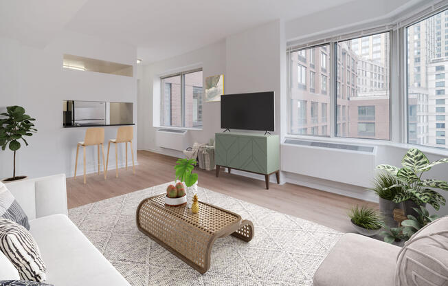 2 beds, 2 baths, 1,060 sqft, $7,199, Unit 16K