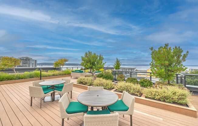 Axis Rooftop Deck at Axis, Seattle, Washington