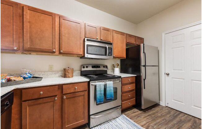 Kitchen Appliances at The Madison of Tyler Apartment Homes, Texas