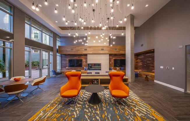 resident social lounge at Capitol650