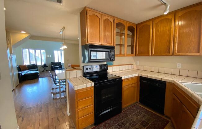 Spacious & Fully Furnished Townhouse! Walking Distance to USD! Attached Garage! 2 BD + 2.5 BT + Loft!