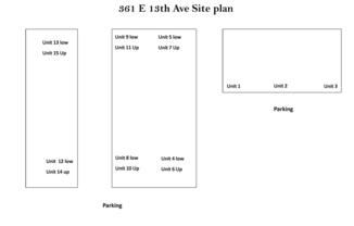 1 bed, 1 bath, $825, Unit 3