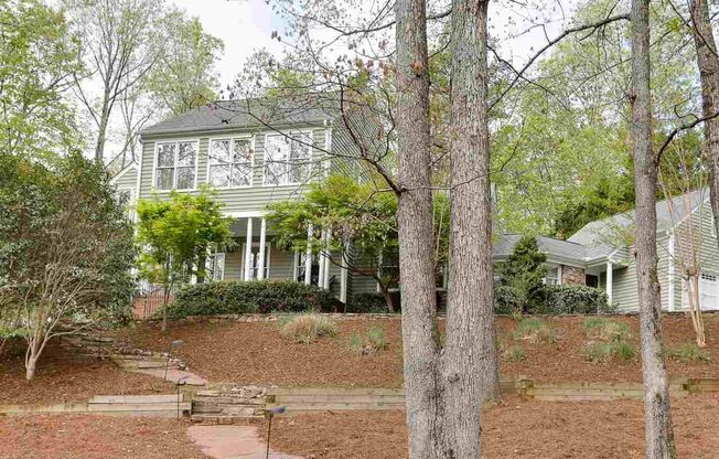 Available early August! Gorgeous 5 bedroom home in the beautiful Lake Forest of Chapel Hill!