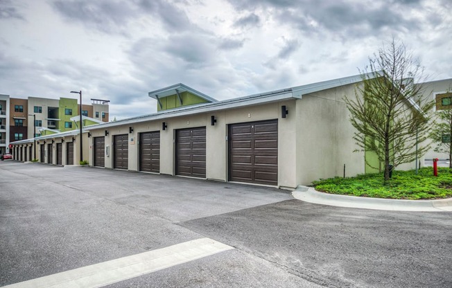 Garages at The Strand Apartments in Oviedo, FL