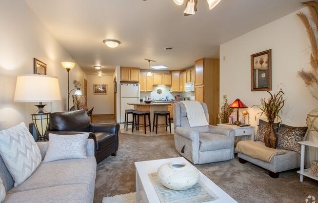 Spacious McFarland apartments with in-unit laundry, indoor pool, hot tub, underground parking and more.