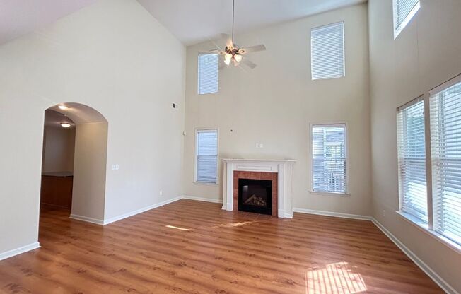 Spacious Downtown Home with 3 floors! Vaulted Ceilings! Pets are owner's approval.