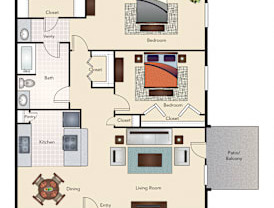 Partner-provided photo for $1244 unit