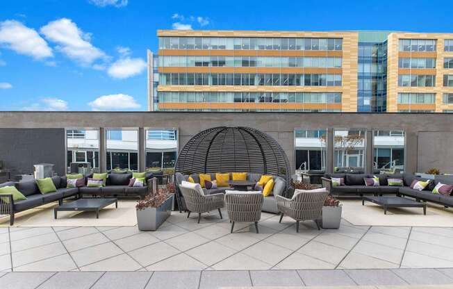 Lex and Leo at Waterfront Station Apartments in SW DC Waterfront