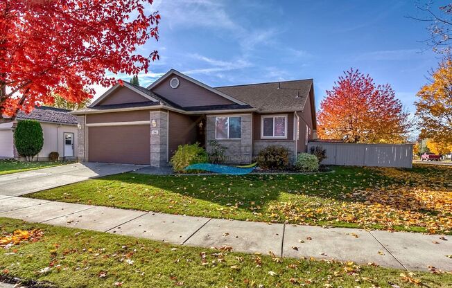 2656-Square Foot Home with 4 Beds and 3 Baths in Coeur d'Alene Place!
