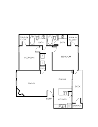 2 beds, 2 baths, 988 sqft, $1,367