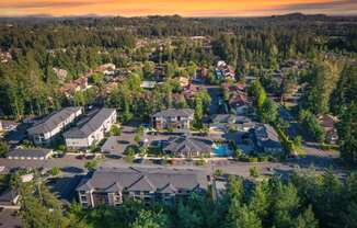 Little Tuscany Apartments & Townhomes - Aerial View