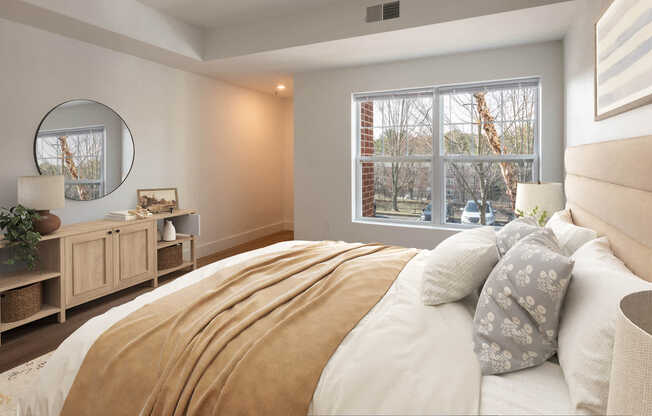 Bedroom with Hard Surface Flooring