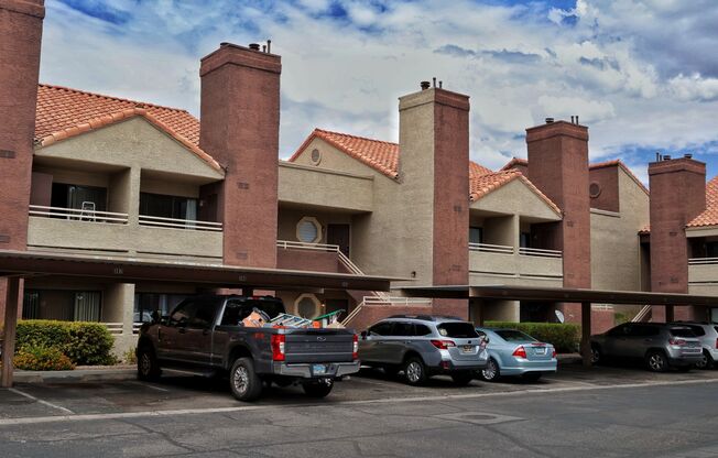 Welcome to easy Las Vegas living in this charming single-story condominium!