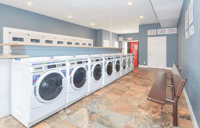 Retreat on 6th Apartments Laundry Facility