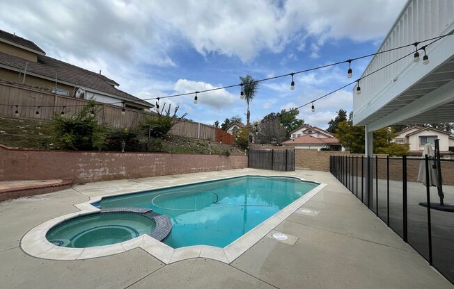 Home with Pool 4 Bed/3bath in Chino Hills