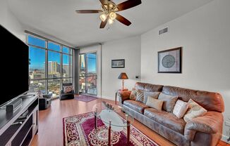 1 Bedroom fully furnished high-rise condo!