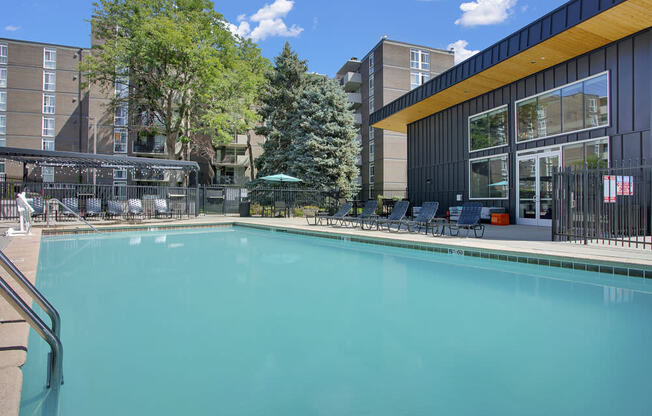 Pool is located near the newly renovated clubhouse