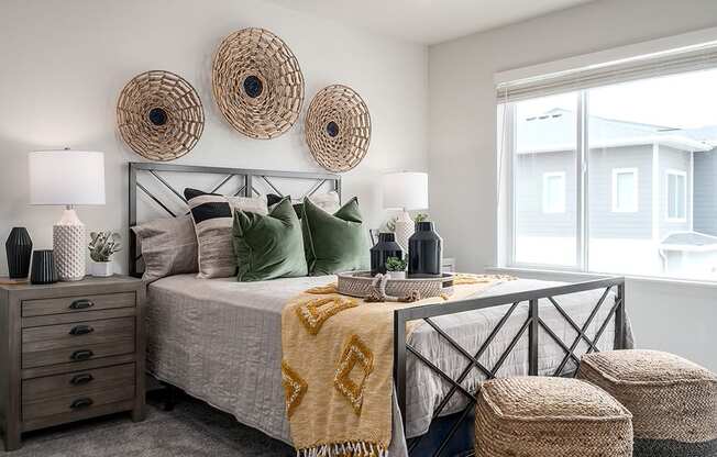 Bedroom with bed at Banner Hill, Utah