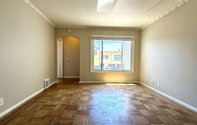Two bedroom home for rent with large private yard and oversized attached garage!
