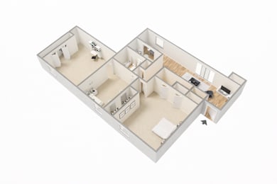3 beds, 1.5 baths, 1,100 sqft, $1,510