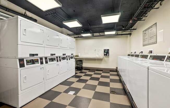 Washer and Dryers at Midvale Apartments, Los Angeles, CA