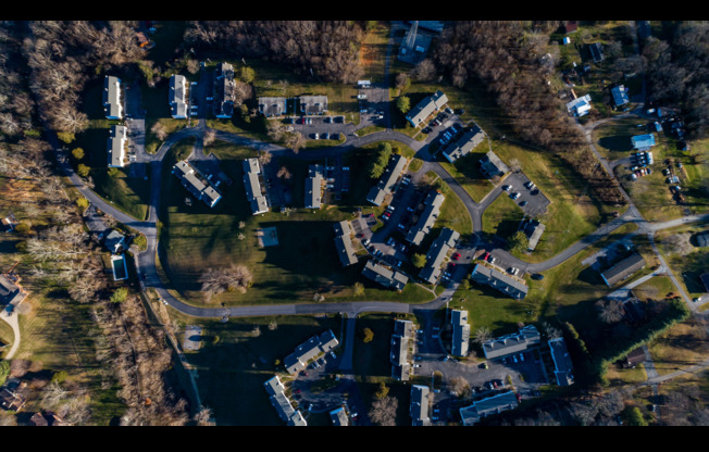 Aerial View of Sterling Hills | Apartments For Rent in Johnson City TN